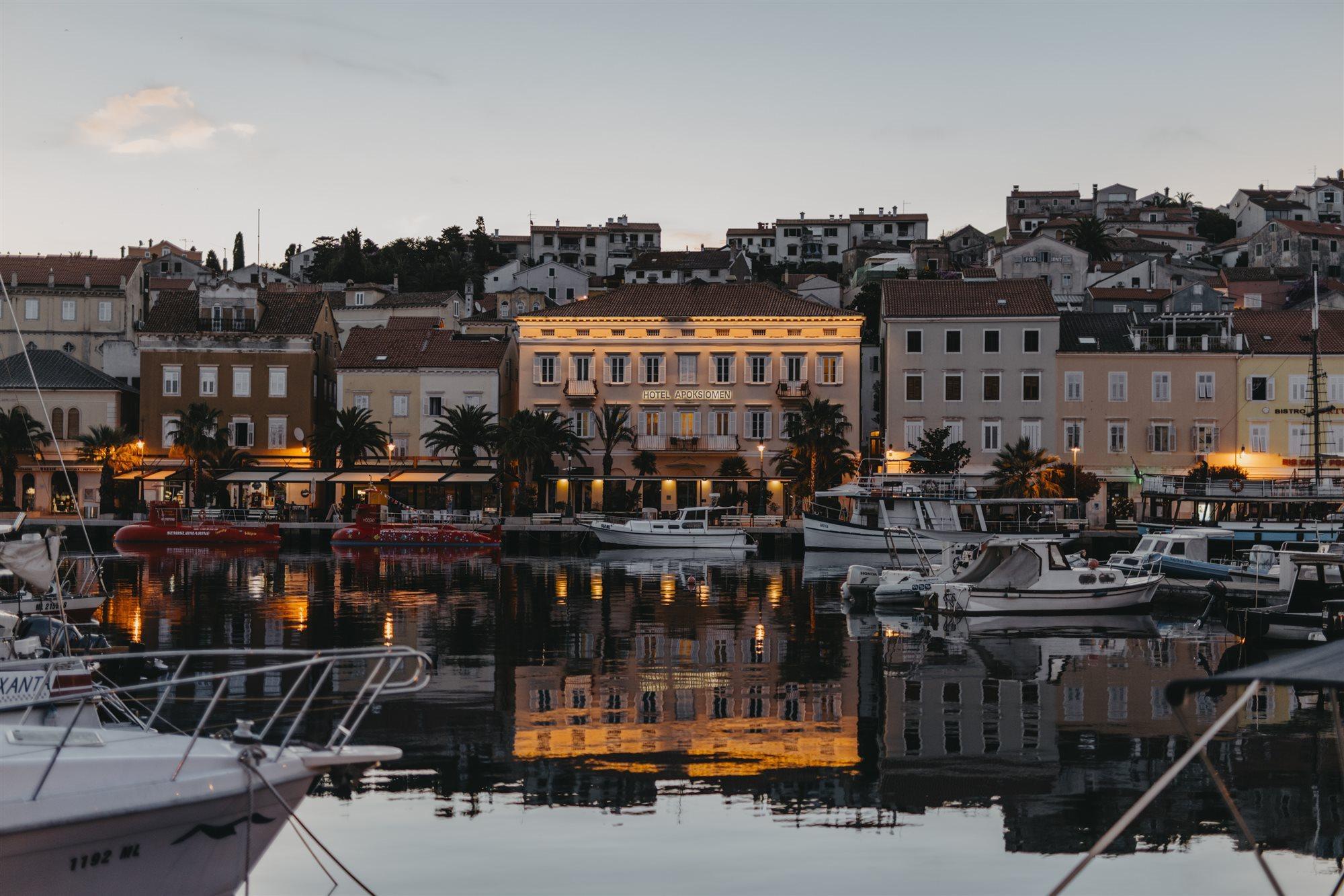 Hotel Apoksiomen Mali Lošinj Exterior foto